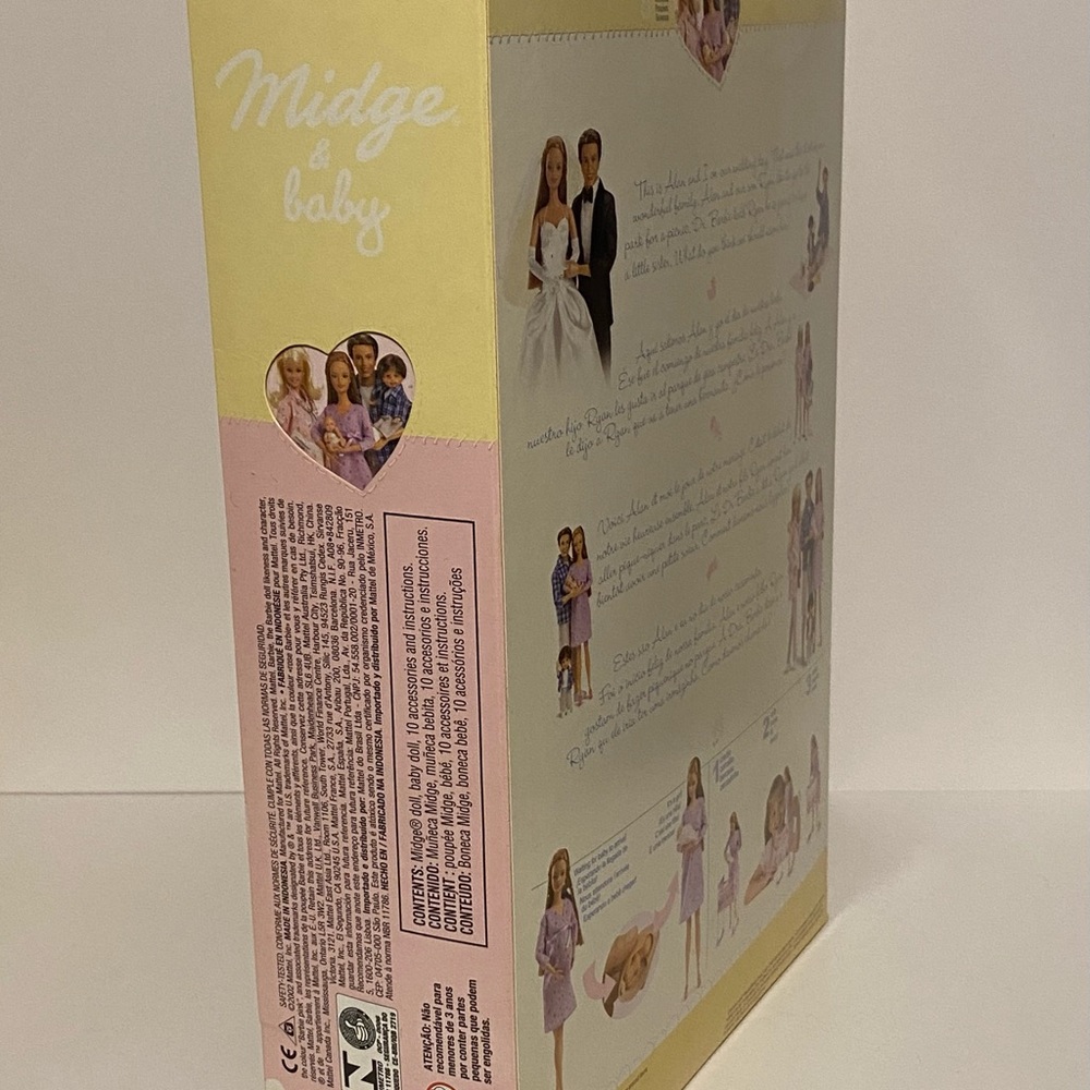 Vintage NIB Pregnant Midge Barbie Doll Happy Family 2002 #56663. Barbie movie. - Picture 8 of 9